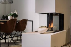 Camino elettrico ad acqua MaisonFire serie Elecharme Mood Tunnel - immagine 2