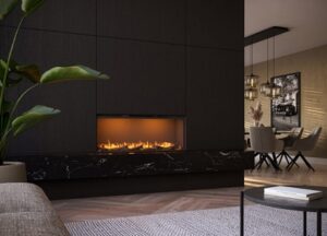 Camino elettrico ad acqua MaisonFire serie Elecharme Slim - immagine 2