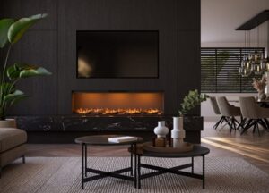 Camino elettrico ad acqua MaisonFire serie Elecharme Slim - immagine 3