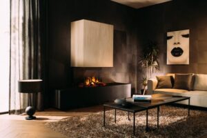 Camino elettrico ad acqua MaisonFire serie Elecharme Mood Trifacciale - immagine 2