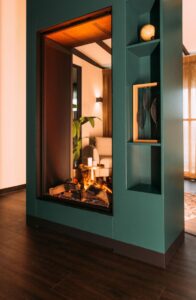 Camino elettrico ad acqua MaisonFire serie Elecharme Verticale - immagine 4