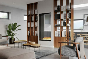 Camino elettrico ad acqua MaisonFire serie Elecharme Verticale - immagine 2