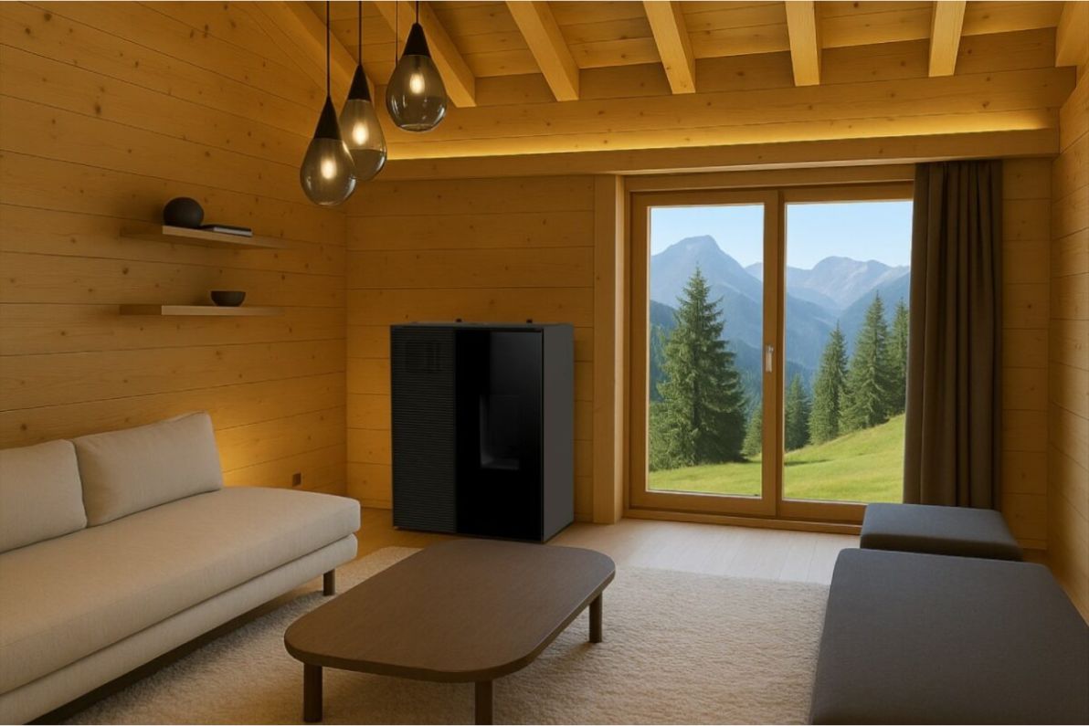 Stufa a pellet ibrida Mcz Eiko 365 | Grim Network